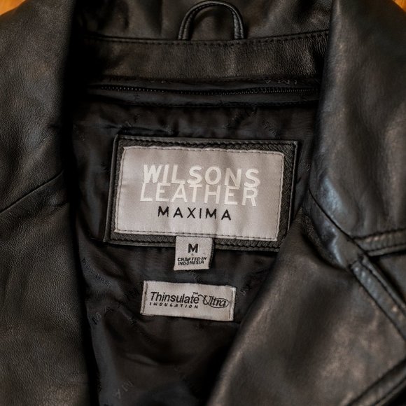 EUC Wilsons Leather Maxima Women's Jacket - Size M - Picture 13 of 15